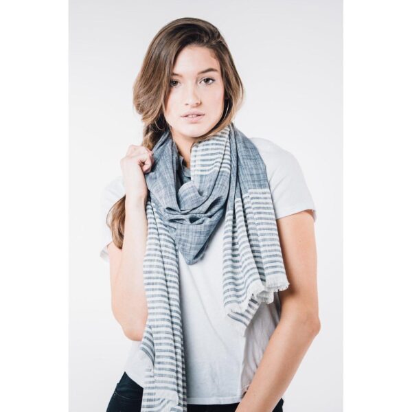 woven in a traditional cotton scarves