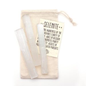 Natural Selenite Crystal Set